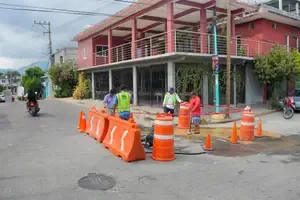 Aviso importante por trabajos de reparación en la Cabecera Municipal de Santa María Huatulco
