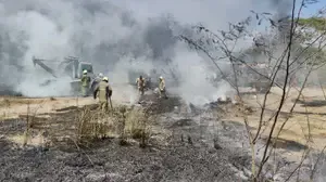  Atención oportuna ante incendio en Arroyo González