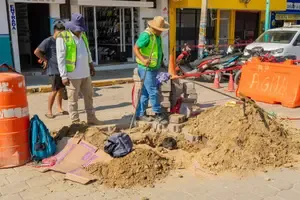 Atención oportuna en reparación de tomas de agua en la Cabecera Municipal 