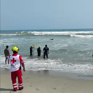  Atención oportuna ante emergencia en Playa La Bocana 