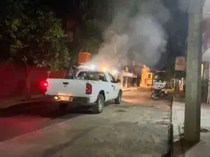 Acciones de nebulización en H3 y centro de La Crucecita