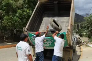  Descacharrización en Paso Ancho, El Manantial y Chacalmata
