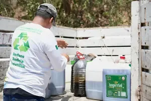  Avanzamos con el programa de acopio de aceite usado en Santa Cruz Huatulco